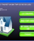 Bài tập Lý thuyết CSDL