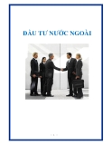 Báo cáo tốt nghiệp "Đầu tư nước ngoài"