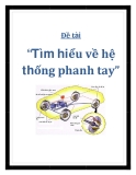 Đề tài “Tìm hiểu về hệ thống phanh tay”