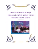 500 Câu hỏi trắc nghiệm cơ bản về Thị trường chứng khoán