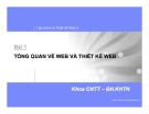 Lập trình và thiết kế Web 2