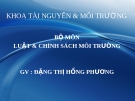 Tiểu luận “Khách sạn Kim Liên xả nước thải ô nhiễm ra môi trường”