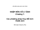 Nhập môn xử lý ảnh