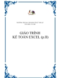 GIÁO TRÌNH KẾ TOÁN EXCEL (p.II)