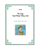 Ôn tập ngữ pháp Tiếng Anh - Phạm Việt Vũ 