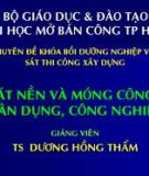 Bài giảng nền và móng (Chương 4)