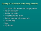 Chương IV: Tuần hoàn nước trong tự nhiên