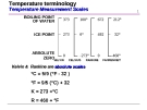 Temperature terminology