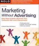 Marketing And Selling - Marketing Without Advertising