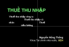 TÀI LIỆU:THUẾ THU NHẬP