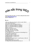 LÝ THYẾT MÀU SẮC TRONG THIẾT KẾ WEB