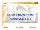 Kỹ năng thuyết trình- presentation skills