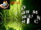 Chủ Đề 10: Ô nhiễm nguồn nước