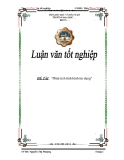 Báo cáo thực tập tốt nghiệp "Phân tích tình hình tín dụng"