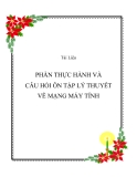 PHẦN THỰC HÀNH VÀ CÂU HỎI ÔN TẬP LÝ THUYẾT