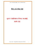 Báo cáo thực tập tốt nghiệp Taxi Mai Linh " Quy trình công nghệ sơn xe "