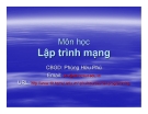 Môn học  Lập trình mạng