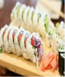 Sushi chay - Món ăn yêu thích của ông vua nhạc Pop