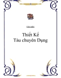 Giáo trình: Thiết  kế tàu chuyên dụng