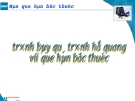 hàn que thuốc bọc