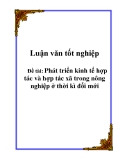 Luận văn tốt nghiệp về: Các công cụ của chính sách tiền tệ ở Việt Nam - thực trạng và giải pháp hoàn thiện