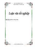 Đề tài " dịch vụ công cộng "