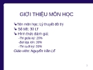 Giáo trình về Lý thuyết đồ thị