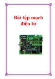 Bài tập mạch điện tử