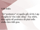 Thuyết trình "Probiotics"