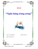 Đề tài: Ngân hàng trung ương