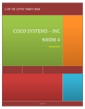 ĐỀ TÀI " CISCO SYSTEMS – INC "