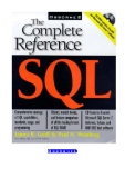 SQL: The Complete Reference by James R. Groff and Paul N. Weinberg