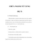 CHỬA NGOÀI TỬ CUNG (Kỳ 3) 