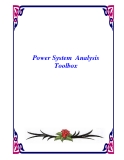 Power System  Analysis Toolbox