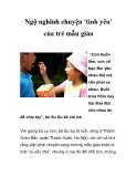 Ngộ nghĩnh chuyện 'tình yêu' của trẻ mẫu giáo