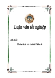 Luận văn tốt nghiệp: Phân tích tài chính Phần 4