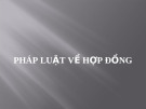 Pháp luật về hợp đồng