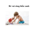 Bé vui cùng biển xanh  