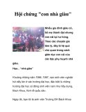 Hội chứng "con nhà giàu" 