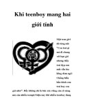 Khi teenboy mang hai giới tính  