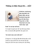 Những cú điện thoại đòi… chết!  