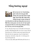 Sống hướng ngoại 