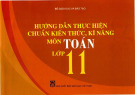 Hướng dẫn thực hiện chuẩn kiến thức, kỹ năng môn toán 11