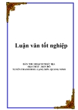 Bản thu hoạch thực địa - Địa chất bản đồ - Tuyến Thanh Hóa, Lạng Sơn, Quảng Ninh