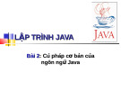 Ngôn ngữ lập trình về Java