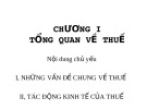 Giáo trình học môn thuế