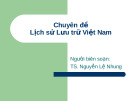 Lịch sử lưu trữ từ 1945 đến nay