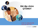 Thuyết trình Bài tập nhóm Quản trị danh mục đầu tư