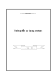 Hướng dẫn sư dụng proteus