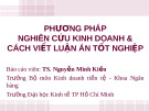 Phương pháp nghiên cứu kinh doanh